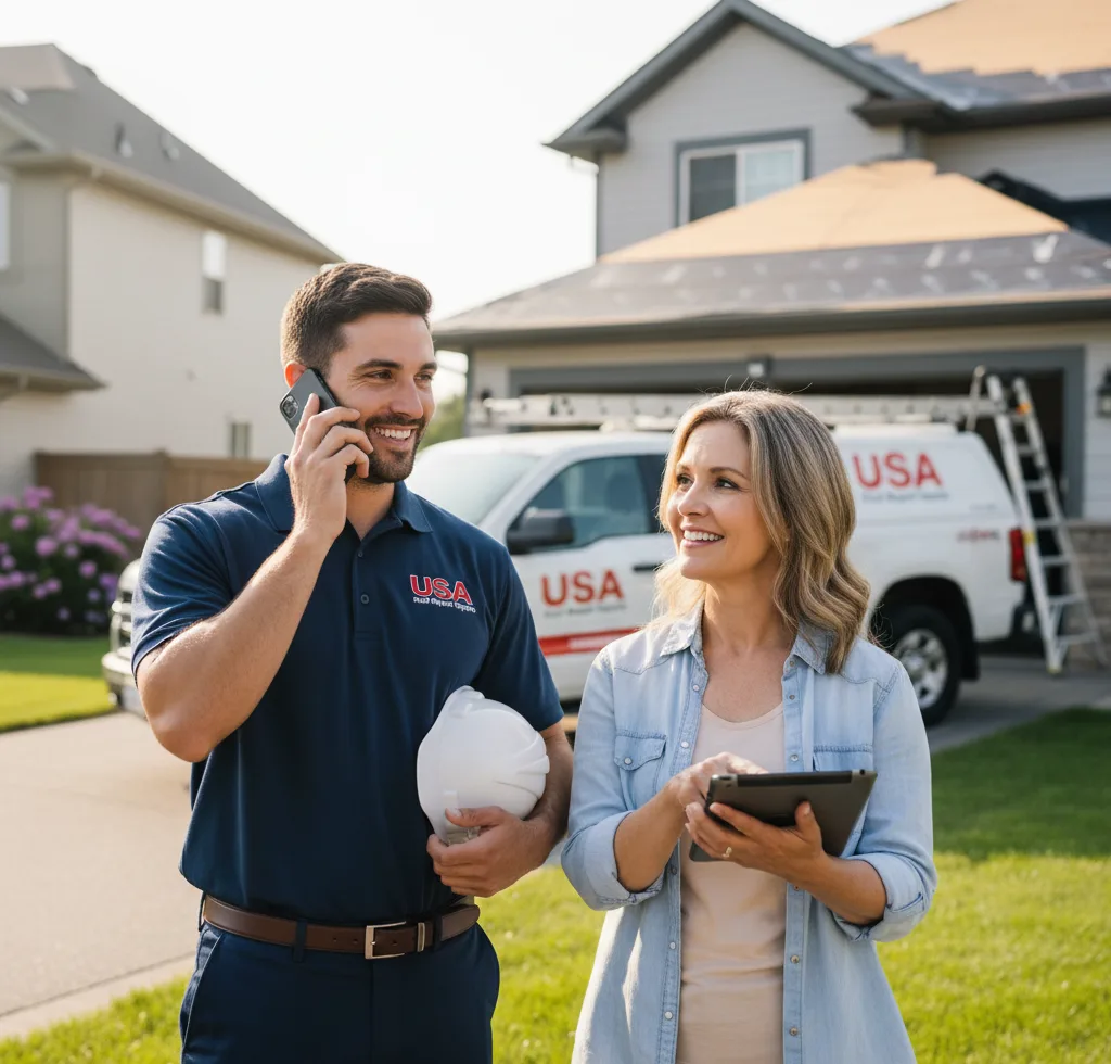USA Roof Repair Experts customer support in Mulvane